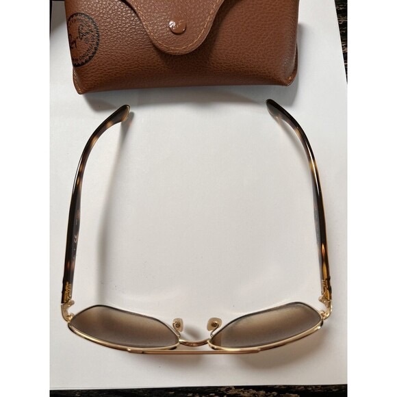 Ray Ban Men’s Brown Metal And Plastic tortoiseshell Frames With Case - Picture 6 of 6
